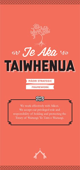 Te Aka Taiwhenua - Māori Strategic Framework